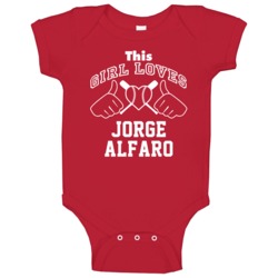 This Girl Loves Jorge Alfaro Philadelphia Baseball Player Classic Baby This Girl Loves Jorge Alfaro Philadelphia Baseball Player Classic Baby
