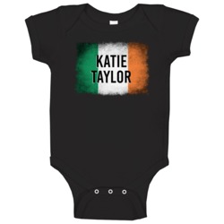 Country Flag Katie Taylor Ireland Boxing Olympics Baby One Piece Country Flag Katie Taylor Ireland Boxing Olympics Baby One Piece