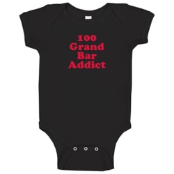 100 Grand Bar Addict Trending Kendall Inspired Designer Food Fan Baby 100 Grand Bar Addict Trending Kendall Inspired Designer Food Fan Baby