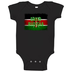 Country Flag David Rudisha Kenya Track 800 M Olympics Baby One Piece Country Flag David Rudisha Kenya Track 800 M Olympics Baby One Piece