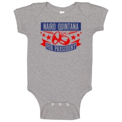 Nairo Quintana For President Colombia Cycling Baby One Piece Nairo Quintana For President Colombia Cycling Baby One Piece