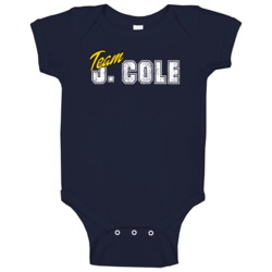 Team J Cole Hip Hop Fan Baby One Piece Team J Cole Hip Hop Fan Baby One Piece