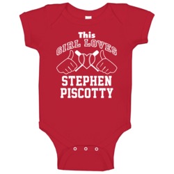 This Girl Loves Stephen Piscotty St Louis Baseball Player Classic Baby This Girl Loves Stephen Piscotty St Louis Baseball Player Classic Baby