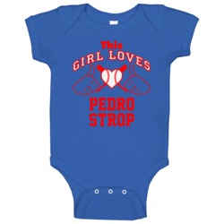 This Girl Loves Pedro Strop Texas Baseball Player Classic Baby One Pie This Girl Loves Pedro Strop Texas Baseball Player Classic Baby One Pie