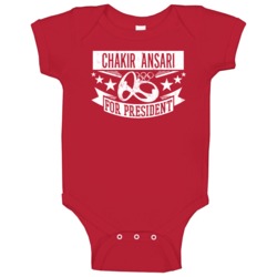 Chakir Ansari For President Morocco Wrestling Baby One Piece Chakir Ansari For President Morocco Wrestling Baby One Piece