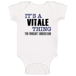 Vitale Thing You Wouldn't Understand Essential Family Baby One Piece Vitale Thing You Wouldn't Understand Essential Family Baby One Piece