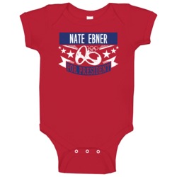 Nate Ebner For President Usa Rugby Sevens Baby One Piece Nate Ebner For President Usa Rugby Sevens Baby One Piece