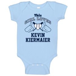 This Girl Loves Kevin Kiermaier Tampa Bay Baseball Player Classic Baby This Girl Loves Kevin Kiermaier Tampa Bay Baseball Player Classic Baby