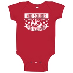 Nino Schurter For President Switzerland Moutain Biking Baby One Piece Nino Schurter For President Switzerland Moutain Biking Baby One Piece