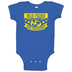 Nilla Fischer For President Sweden Football Baby One Piece Nilla Fischer For President Sweden Football Baby One Piece