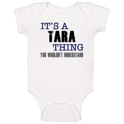 Tara Thing You Wouldn't Understand Essential Family Baby One Piece Tara Thing You Wouldn't Understand Essential Family Baby One Piece