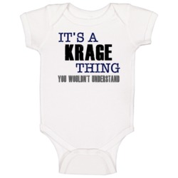 Krage Thing You Wouldn't Understand Essential Family Baby One Piece Krage Thing You Wouldn't Understand Essential Family Baby One Piece