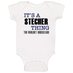 Stecher Thing You Wouldn't Understand Essential Family Baby One Piece Stecher Thing You Wouldn't Understand Essential Family Baby One Piece