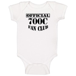 Official 700c Fan Club Cool Car Enthusiast Baby One Piece Official 700c Fan Club Cool Car Enthusiast Baby One Piece