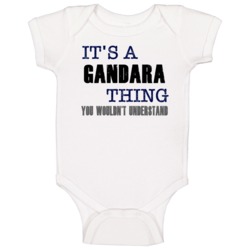 Gandara Thing You Wouldn't Understand Essential Family Baby One Piece Gandara Thing You Wouldn't Understand Essential Family Baby One Piece