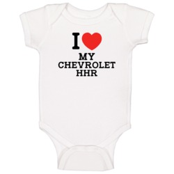 I Love My Chevrolet Hhr Car Enthusiast Baby One Piece I Love My Chevrolet Hhr Car Enthusiast Baby One Piece