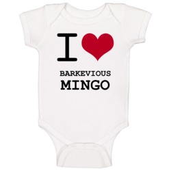 Barkevious Mingo Sports I Love Baby One Piece Barkevious Mingo Sports I Love Baby One Piece
