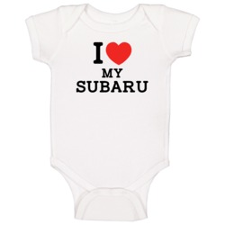 I Love My Subaru Car Enthusiast Baby One Piece I Love My Subaru Car Enthusiast Baby One Piece