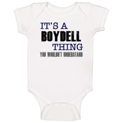 Boydell Thing You Wouldn't Understand Essential Family Baby One Piece Boydell Thing You Wouldn't Understand Essential Family Baby One Piece