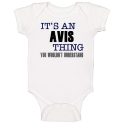 Avis Thing You Wouldn't Understand Essential Family Baby One Piece Avis Thing You Wouldn't Understand Essential Family Baby One Piece