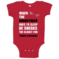 Tucker Barnhart Sports Boogeyman Baby One Piece Tucker Barnhart Sports Boogeyman Baby One Piece