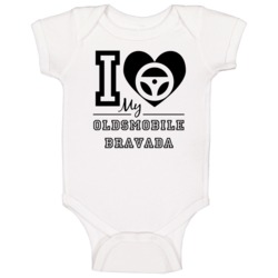 I Love My Oldsmobile Bravada Car Enthusiast Baby One Piece I Love My Oldsmobile Bravada Car Enthusiast Baby One Piece