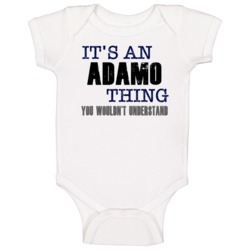 Adamo Thing You Wouldn't Understand Essential Family Baby One Piece Adamo Thing You Wouldn't Understand Essential Family Baby One Piece