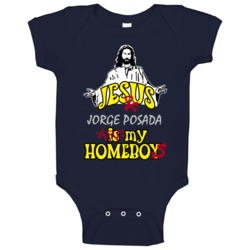 Jorge Posada New York Brooklyn Baseball Sports Jesus Homeboys Baby One Jorge Posada New York Brooklyn Baseball Sports Jesus Homeboys Baby One