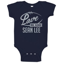 Love Me Some Sean Lee Dallas Football Sports Athlete Baby One Piece Love Me Some Sean Lee Dallas Football Sports Athlete Baby One Piece