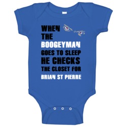 Brian St Pierre Charlotte North Carolina Boogeyman Baby One Piece Brian St Pierre Charlotte North Carolina Boogeyman Baby One Piece