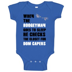 Dom Capers Charlotte North Carolina Boogeyman Baby One Piece Dom Capers Charlotte North Carolina Boogeyman Baby One Piece