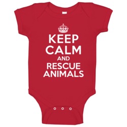 Keep Calm And Rescue Animals Veterinary Surgeon Baby One Piece Keep Calm And Rescue Animals Veterinary Surgeon Baby One Piece