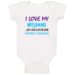 Michael Mcdonald Charlotte North Carolina Love Me Some Baby One Piece Michael Mcdonald Charlotte North Carolina Love Me Some Baby One Piece