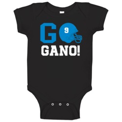 Go Player Graham Gano Carolina Football Team Fan Baby One Piece Go Player Graham Gano Carolina Football Team Fan Baby One Piece