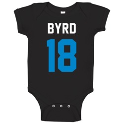 Jersey Back Damiere Byrd Carolina Football Team Fan For Black Baby One Jersey Back Damiere Byrd Carolina Football Team Fan For Black Baby One