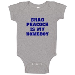 Brad Peacock Is My Homeboy Houston Baseball Sports Texas Baby One Piec Brad Peacock Is My Homeboy Houston Baseball Sports Texas Baby One Piec
