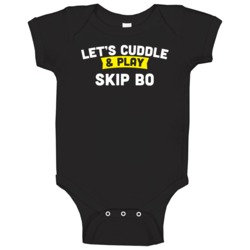 Skip Bo Cuddle And Play Card Board Games Baby One Piece Skip Bo Cuddle And Play Card Board Games Baby One Piece
