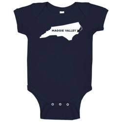 Maggie Valley North Carolina Custom City Patriotic Usa Baby One Piece Maggie Valley North Carolina Custom City Patriotic Usa Baby One Piece