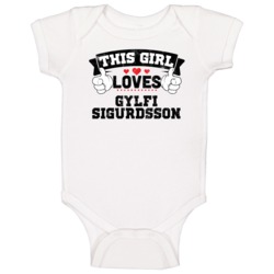 This Girl Loves Gylfi Sigurdsson Swansea Player Baby One Piece This Girl Loves Gylfi Sigurdsson Swansea Player Baby One Piece