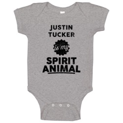 Justin Tucker Is My Spirit Animal Football Baltimore Fan Baby One Piec Justin Tucker Is My Spirit Animal Football Baltimore Fan Baby One Piec