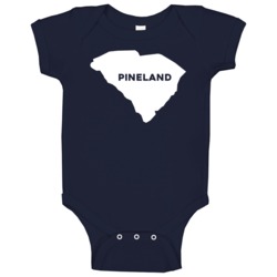Pineland South Carolina Custom City Patriotic Usa Baby One Piece Pineland South Carolina Custom City Patriotic Usa Baby One Piece