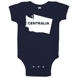 Centralia Washington Custom City Patriotic Usa Baby One Piece Centralia Washington Custom City Patriotic Usa Baby One Piece