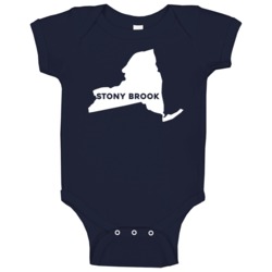 Stony Brook New York Custom City Patriotic Usa Baby One Piece Stony Brook New York Custom City Patriotic Usa Baby One Piece