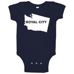 Royal City Washington Custom City Patriotic Usa Baby One Piece Royal City Washington Custom City Patriotic Usa Baby One Piece