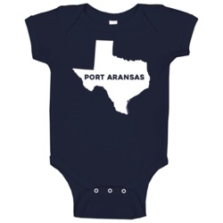 Port Aransas Texas Custom City Patriotic Usa Baby One Piece Port Aransas Texas Custom City Patriotic Usa Baby One Piece