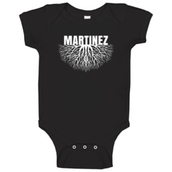Martinez Roots Firmly Planted City Hometown Pride Baby One Piece Martinez Roots Firmly Planted City Hometown Pride Baby One Piece