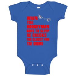 Tie Domi New York Buffalo Hockey Sports Boogeyman Baby One Piece Tie Domi New York Buffalo Hockey Sports Boogeyman Baby One Piece