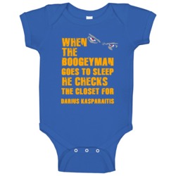 Darius Kasparaitis New York Buffalo Hockey Sports Boogeyman Baby One P Darius Kasparaitis New York Buffalo Hockey Sports Boogeyman Baby One P