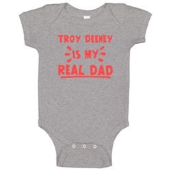 Troy Deeney Is My Real Dad Watford Player Baby One Piece Troy Deeney Is My Real Dad Watford Player Baby One Piece