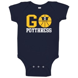 Alex Poythress Go Indiana Basketball Team Fan Sports Baby One Piece Alex Poythress Go Indiana Basketball Team Fan Sports Baby One Piece
